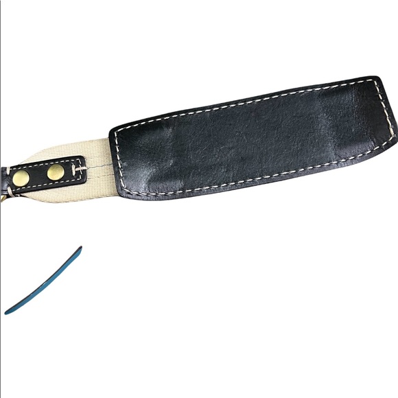 COACH BLACK SATEEN HAMPTON PURSE BAG Y2k VINTAGE - Picture 11 of 16